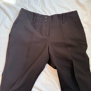 NY&Co Stretch Dress Pants – Petite 6 – Brown